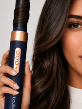 Hairboutique® Seche-cheveux HairStyler 8-in-1 Bleu Nuit-Doré/Rose