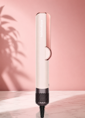 HairLiss — 2-in-1 Rose - Sécheur lisseur.