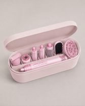 Hairboutique® Seche-cheveux HairStyler 7-in-1 Blanc-Doré/Rose