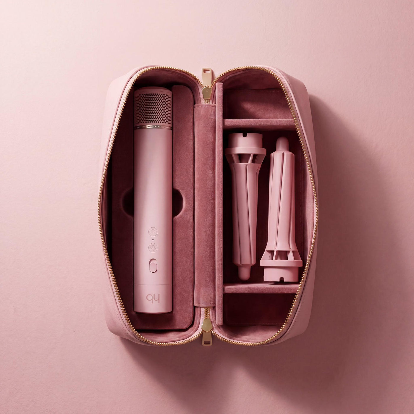 Trousse de voyage Rose — ouvert